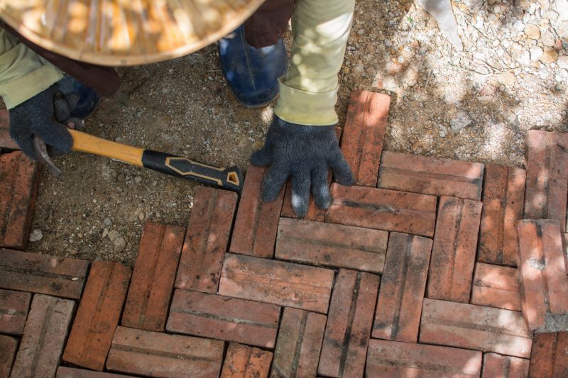 Patio Brick Installation in Danbury, CT
